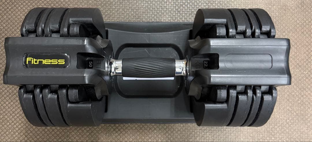 可変式ダンベル22.7kg 1個・ダンベル30kg、シャフトセット