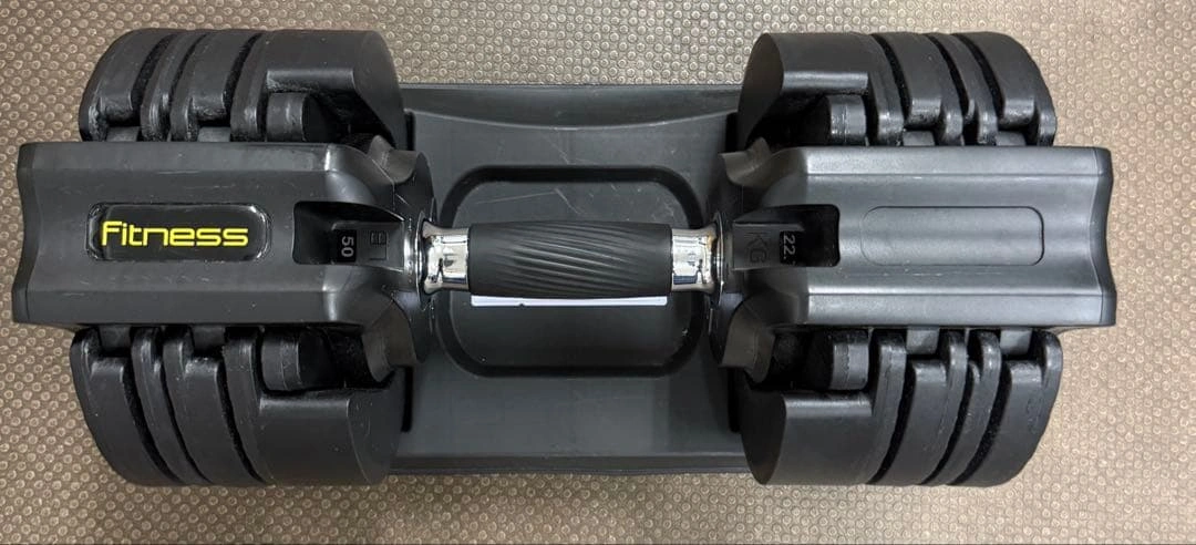 可変式ダンベル22.7kg 1個・ダンベル30kg、シャフトセット