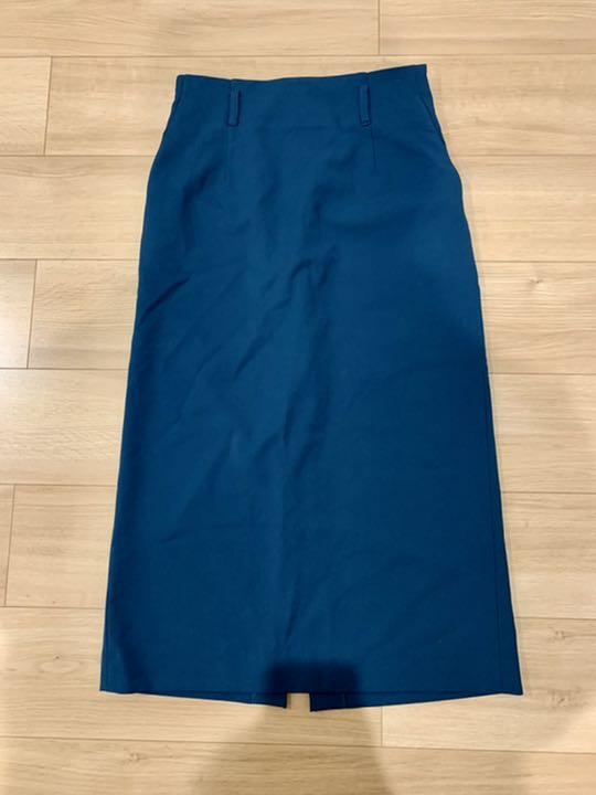 【LEPSIM】新品未使用  ロングスカート グリーンの写真2枚目