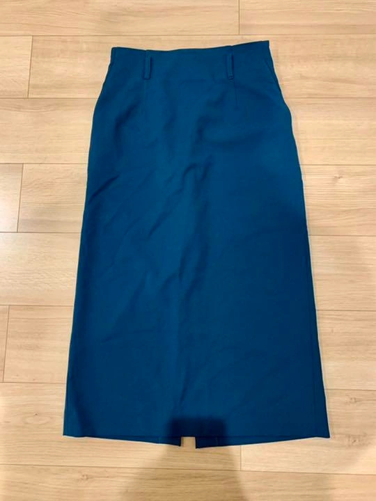 【LEPSIM】新品未使用 ロングスカート グリーンの写真2枚目