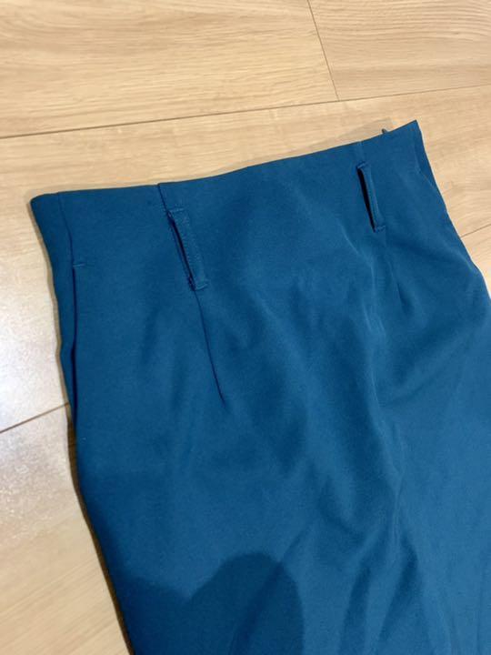 【LEPSIM】新品未使用  ロングスカート グリーンの写真3枚目