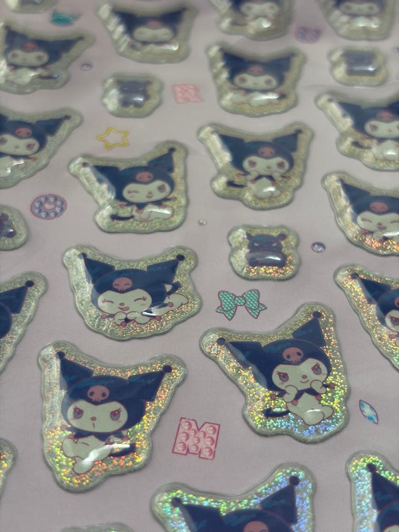 サンリオ　ぷくっとシール　クロミの写真2枚目