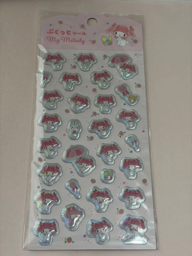 サンリオ ぷくっとシール マイメロ いちごワールド