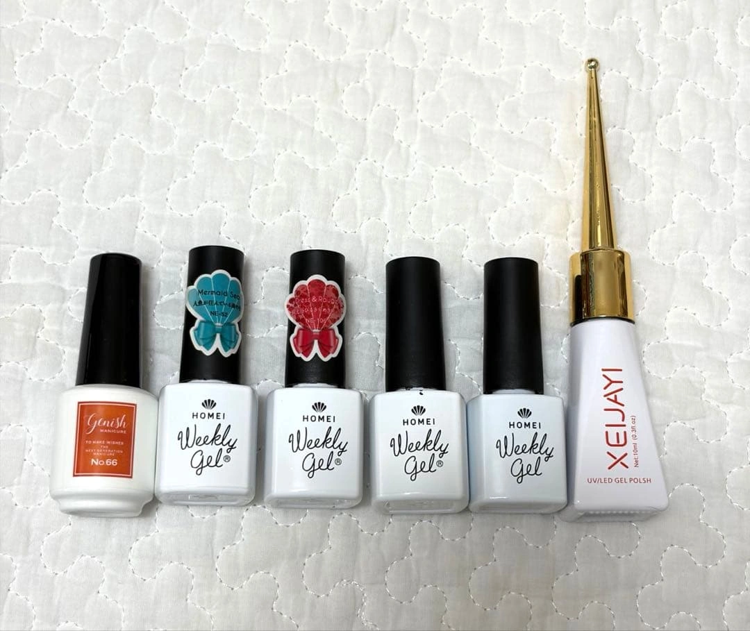 ジェルネイル HOMEI NE その他 6本セット まとめ売りの写真2枚目