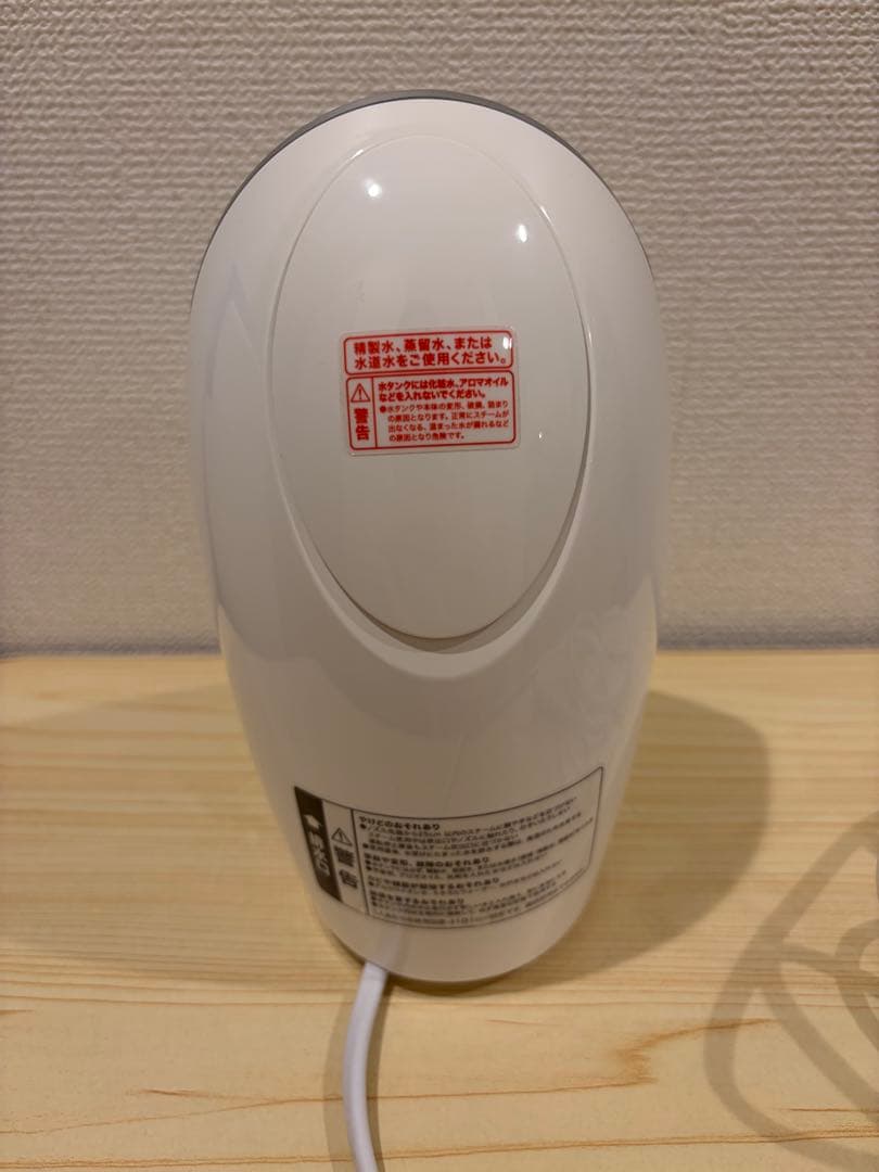 ニトリ　フェイススチーマー2 M60289 ホワイトの写真6枚目