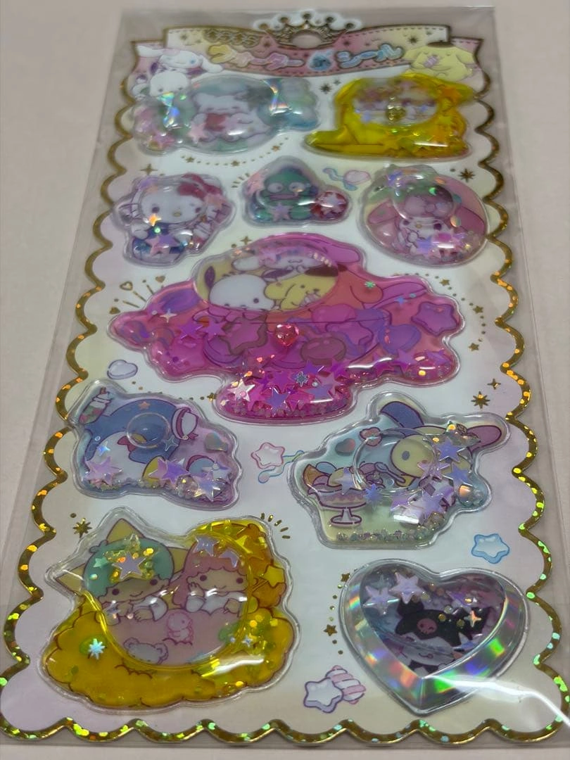 サンリオ キャラクター ウォーターシールの写真2枚目