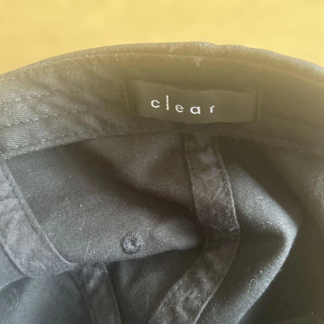 clear TOPDRESSING ハート刺繍 ベースボールキャップの写真3枚目