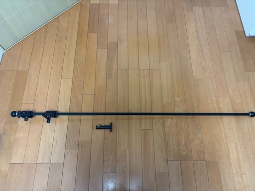 【中古】黒　装飾カーテンレール①