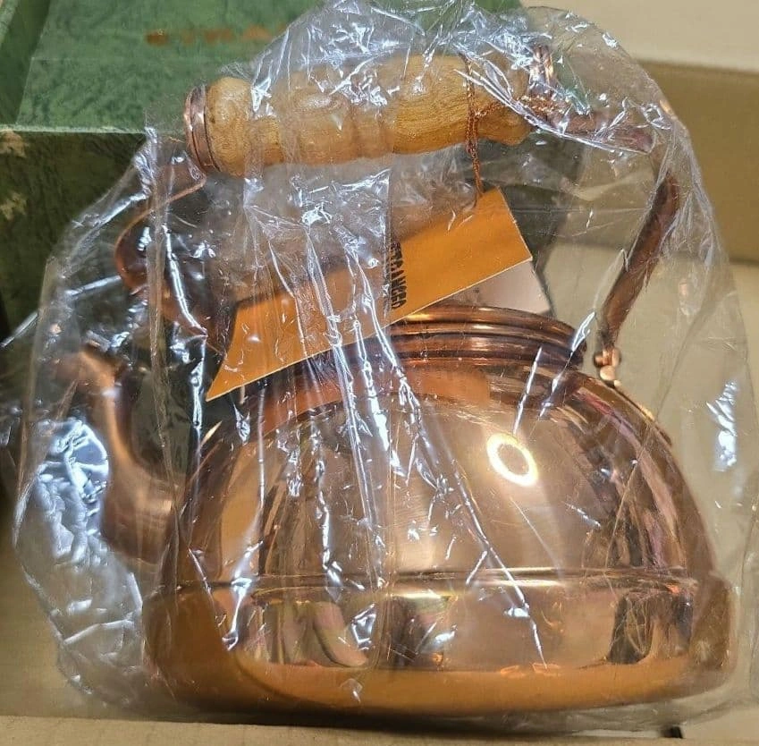 ETRANGER 兼芝 Copper Ware 純銅製 ケトル やかん1.2Lの写真2枚目