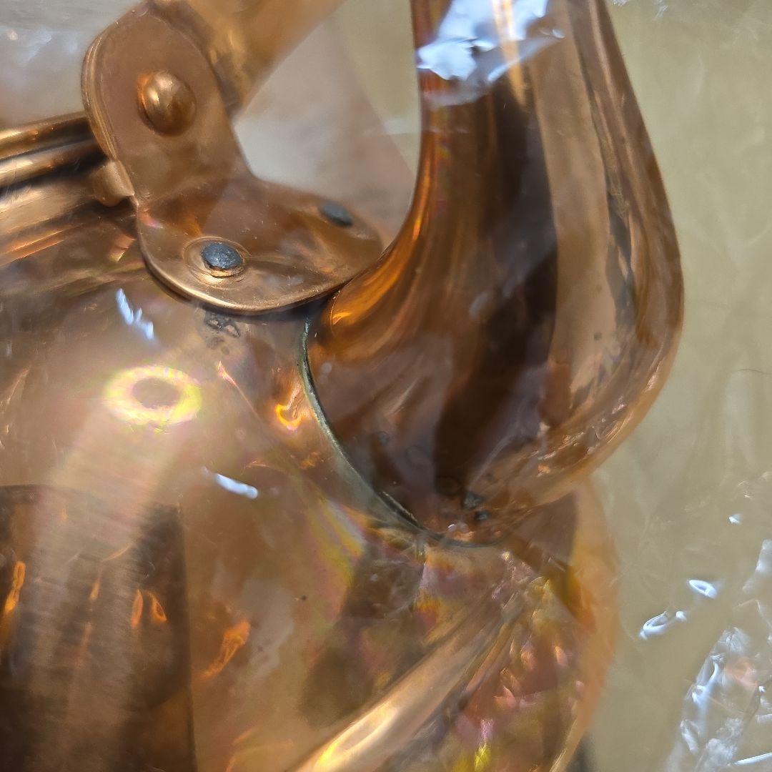 ETRANGER 兼芝 Copper Ware 純銅製 ケトル やかん1.2Lの写真7枚目