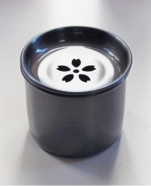 新光堂 美術銅器 純銅黒銅仕上げ 三点セット(茶箕付き)の写真6枚目