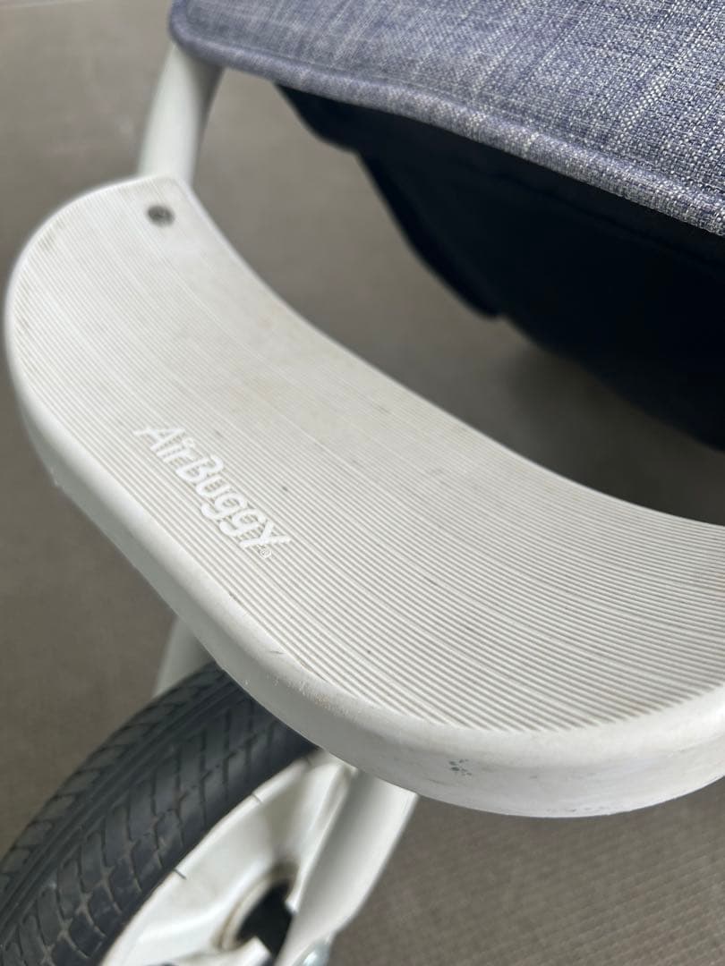 【バック付き 】 AirBuggy エアバギー ココブレーキEXメランジデニムの写真5枚目