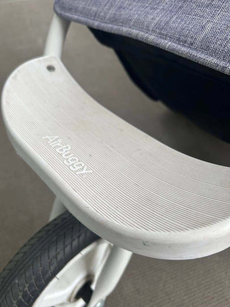 【バック付き 】 AirBuggy エアバギー ココブレーキEXメランジデニムの写真5枚目