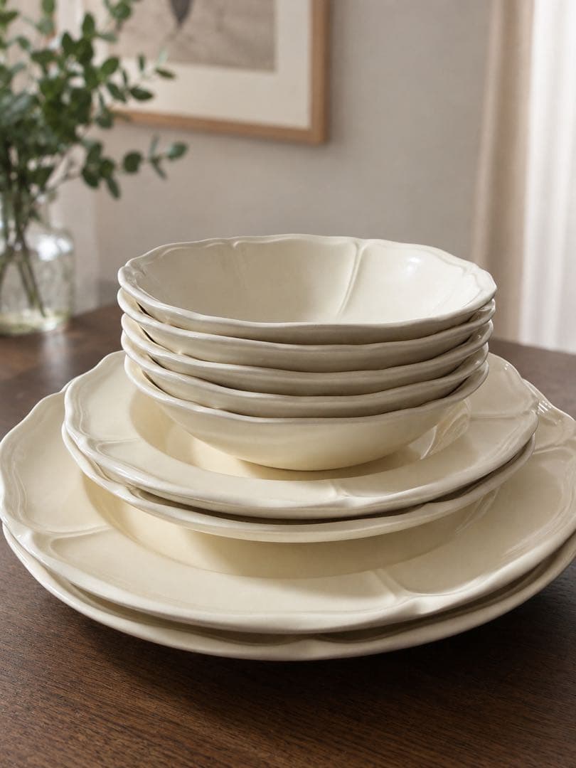 WEDGWOOD ウェッジウッド Queen’s Plain 8枚セット
