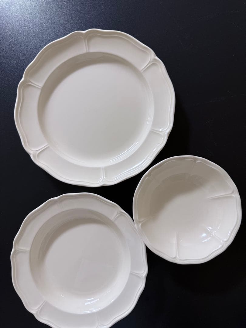 WEDGWOOD ウェッジウッド Queen’s Plain 8枚セットの写真2枚目