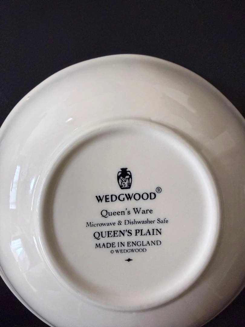 WEDGWOOD ウェッジウッド Queen’s Plain 8枚セットの写真5枚目