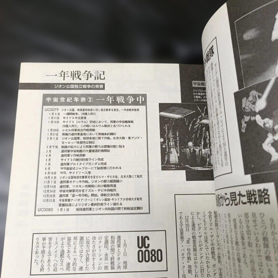【初版・お値下げ可能！】機動戦士ガンダム大事典 一年戦争編 ラポートデラックスの写真6枚目