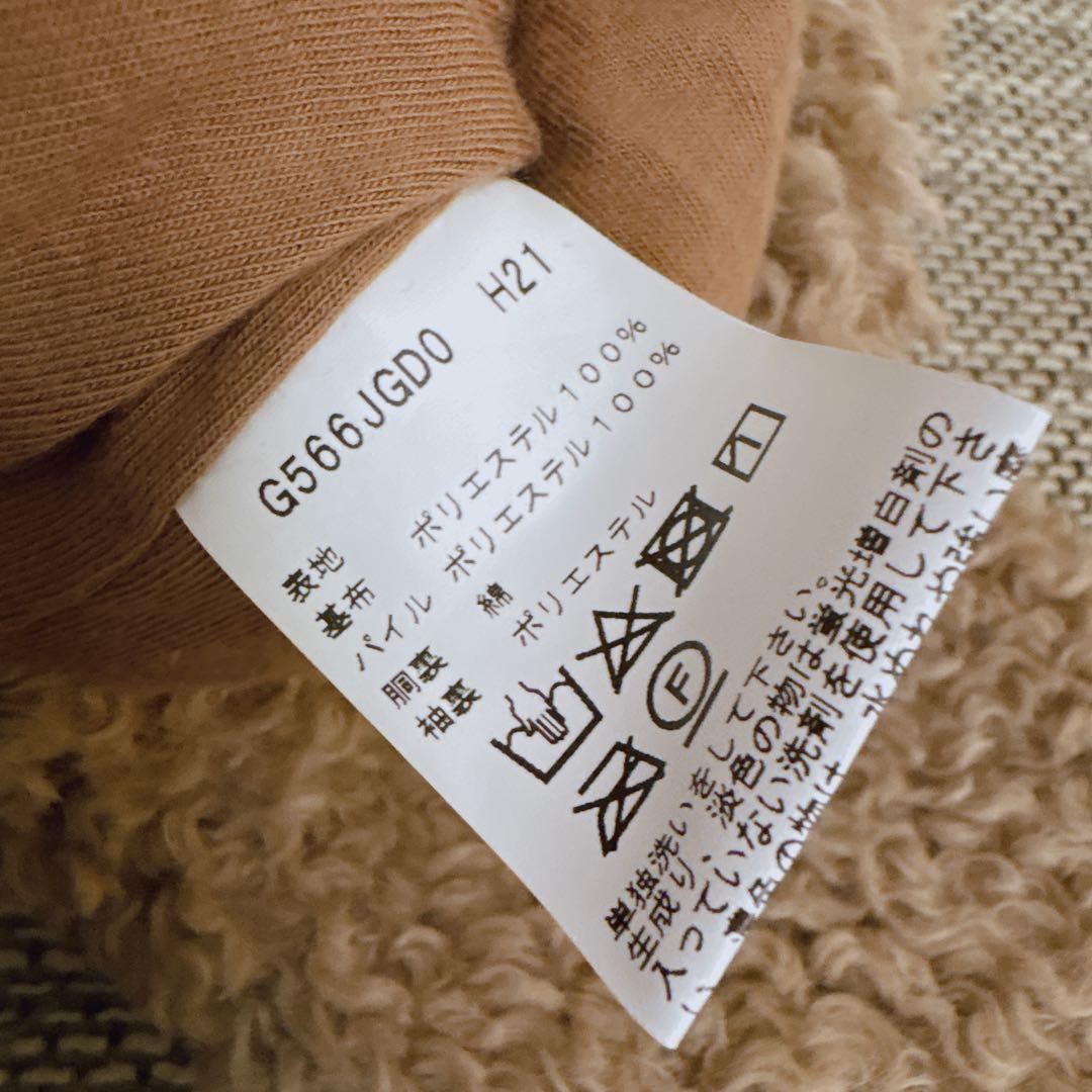 アニエスベー agnes b. ベビー ボアジャケット 犬耳の写真6枚目