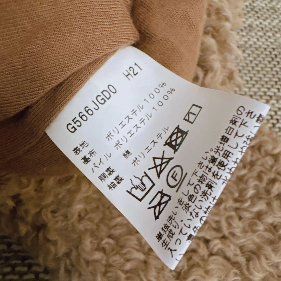 アニエスベー agnes b. ベビー ボアジャケット 犬耳の写真6枚目
