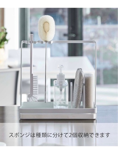 【新品未使用】tower スポンジ&クリーニングツールスタンドの写真4枚目