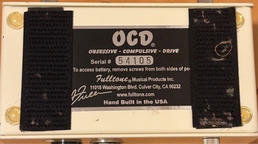 Fulltone OCD v1.4　オーバードライブ エフェクター 動作確認済みの写真2枚目