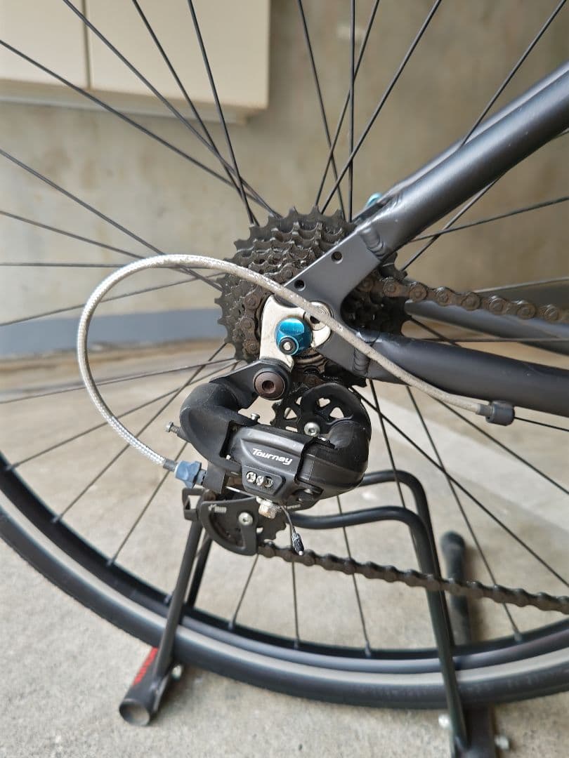【一部カーボン化】XDS クロスバイク マットブラックの写真10枚目