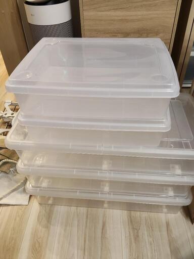 ベッド下収納5個