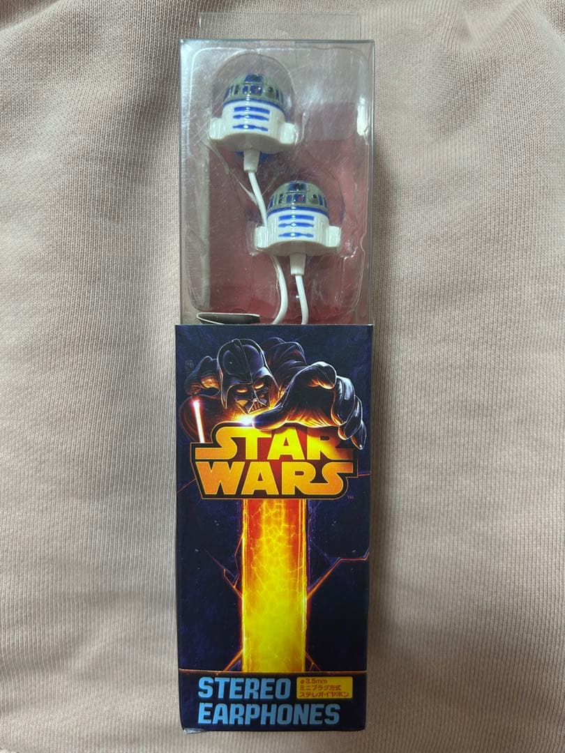レア 未開封 スターウォーズ R2-D2 ステレオイヤホン 有線