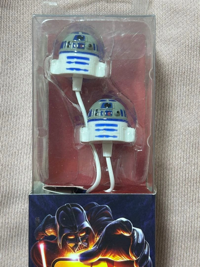 レア 未開封 スターウォーズ R2-D2 ステレオイヤホン 有線の写真5枚目