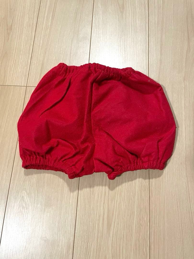 ミッキー風 コスプレ 赤かぼちゃパンツ 蝶ネクタイ ハンドメイド 仮装の写真3枚目