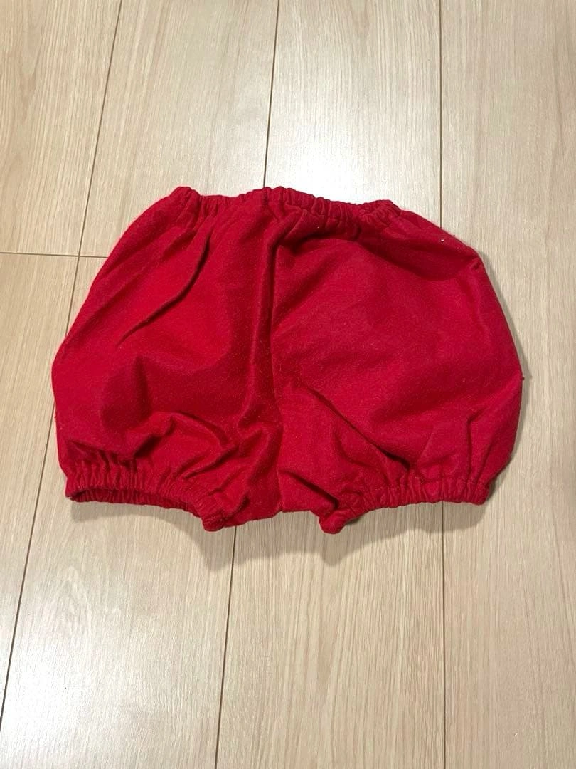 ミッキー風 コスプレ 赤かぼちゃパンツ 蝶ネクタイ ハンドメイド 仮装の写真3枚目