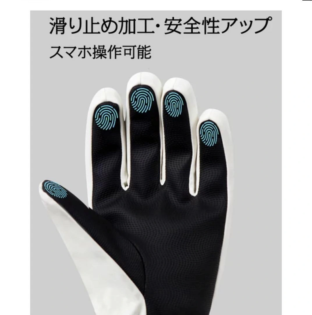新品 スキー・スノーボードグローブ 白 サイズLの写真7枚目