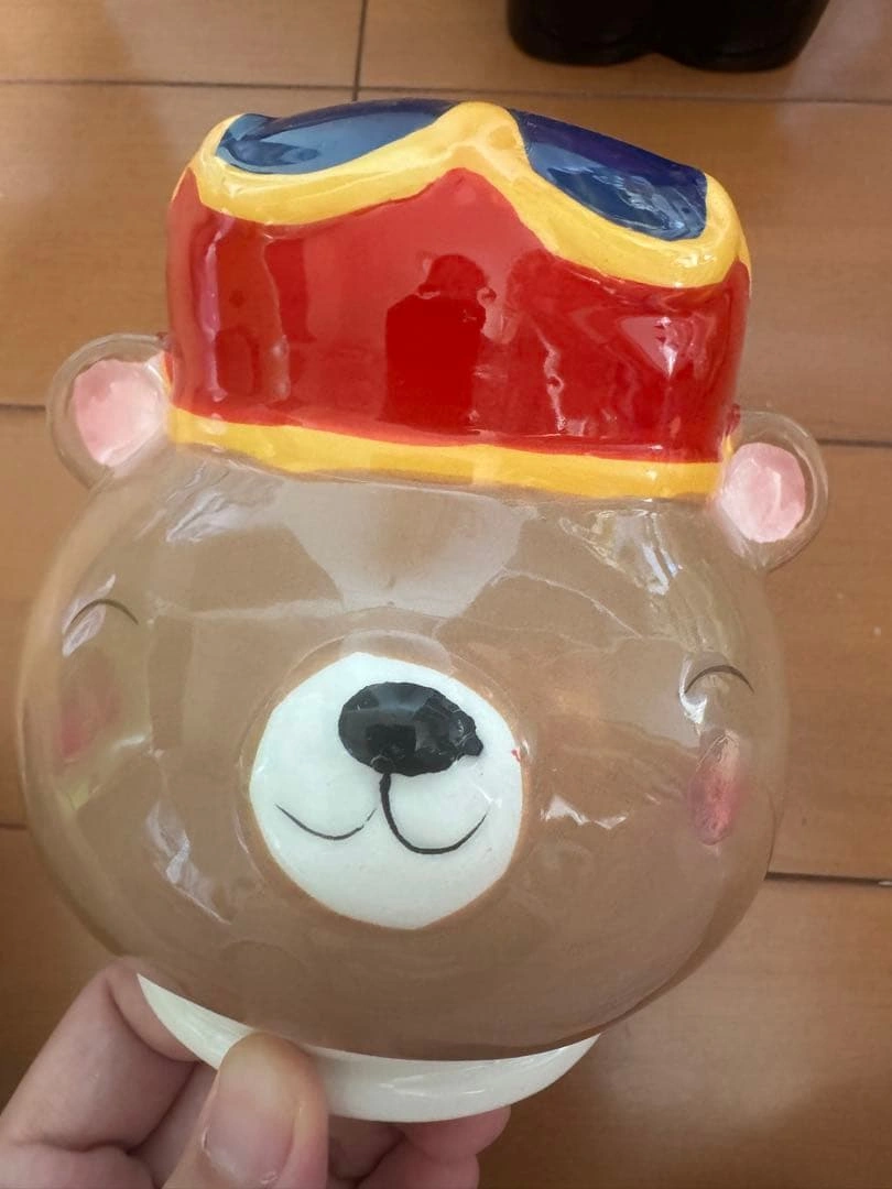 クマの兵隊デザイン陶器収納容器の写真5枚目