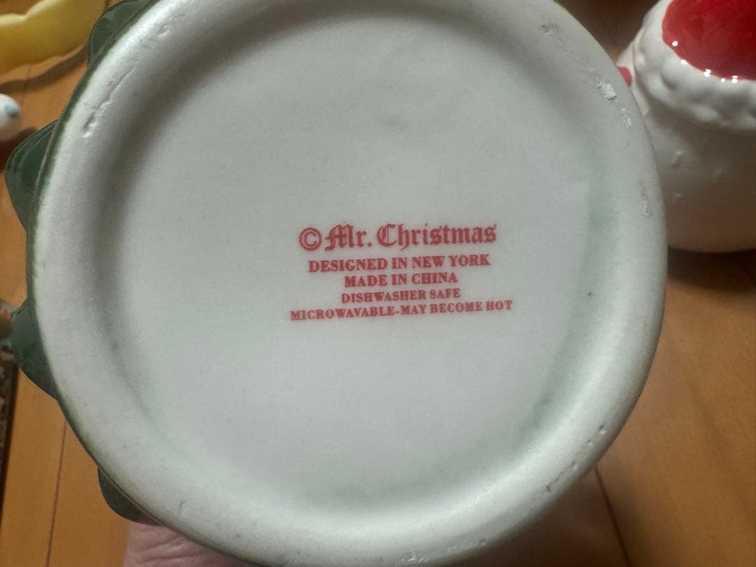 Mr. Christmas クリスマスマグカップセットの写真3枚目