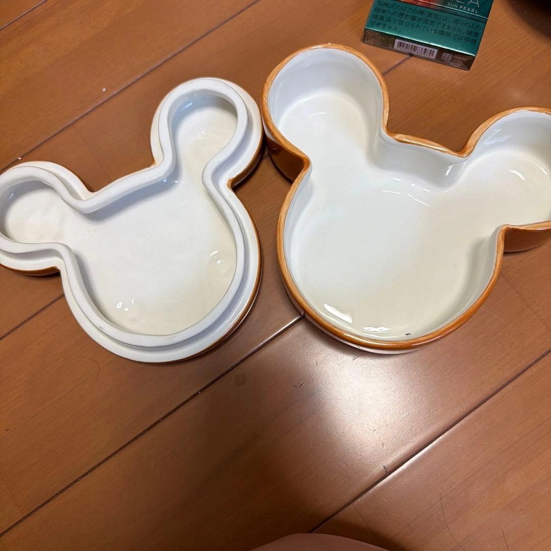 Disney 舶来品 ミッキー ジンジャーブレッド 陶器製 キャニスター 箱無しの写真2枚目