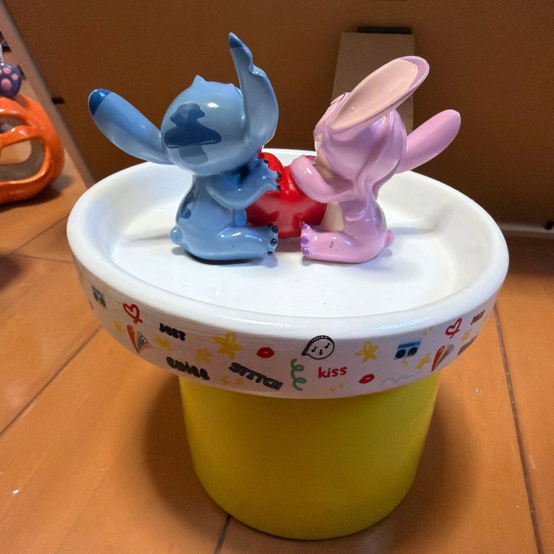 Disney スティッチ&エンジェル 小物入れの写真2枚目