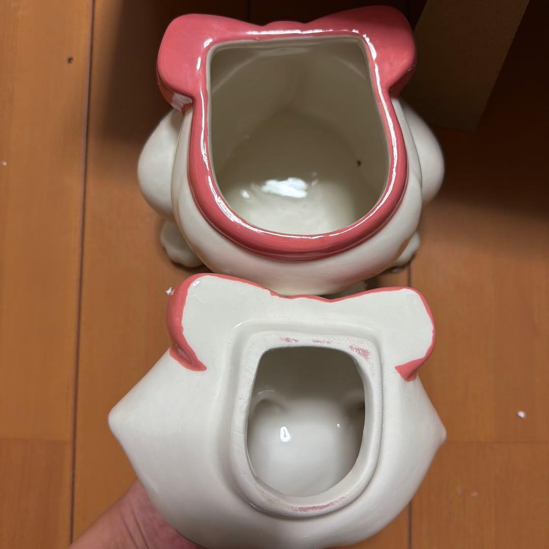 ディズニー マリーちゃん 陶器製 キャニスター 小物入れの写真3枚目