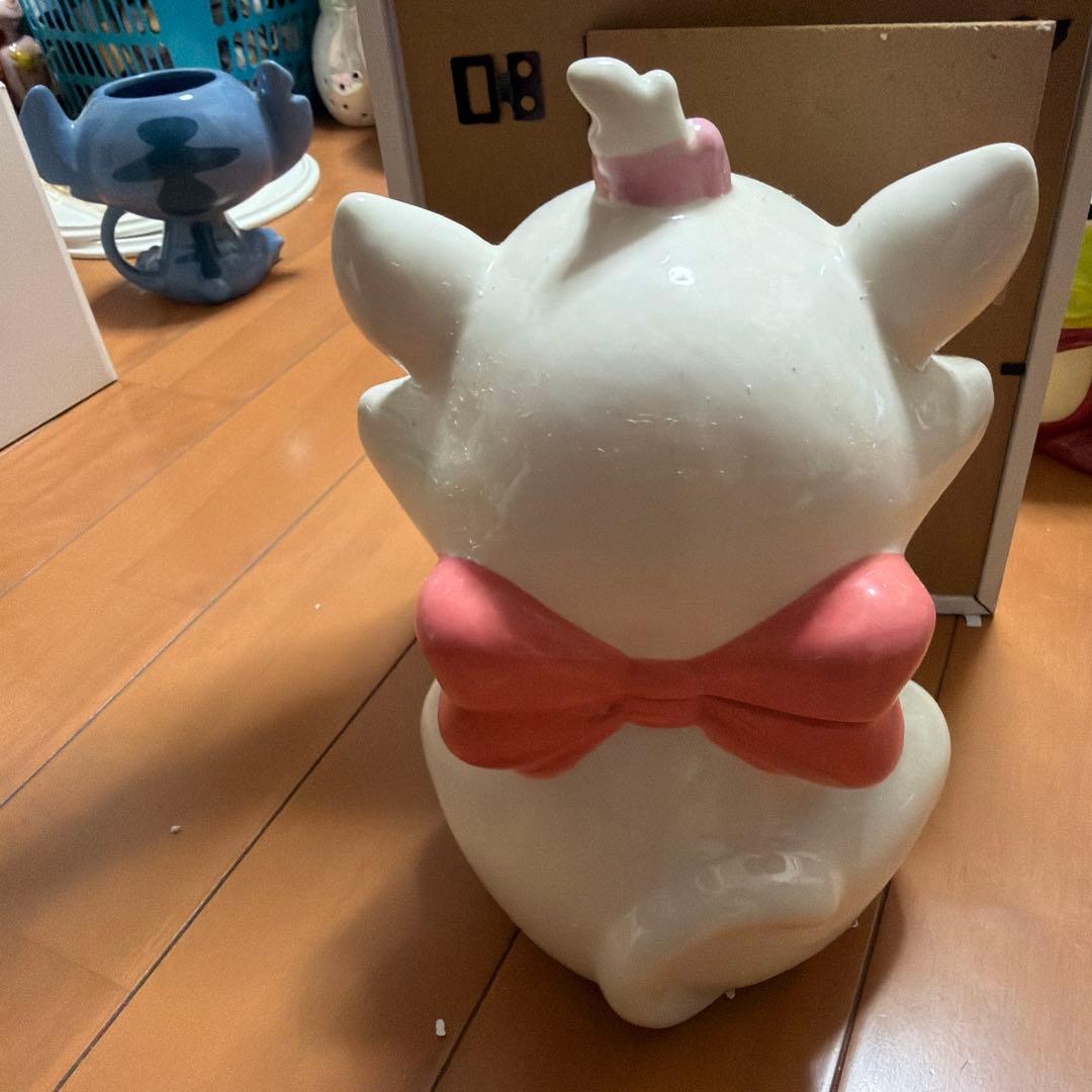 ディズニー マリーちゃん 陶器製 キャニスター 小物入れの写真4枚目