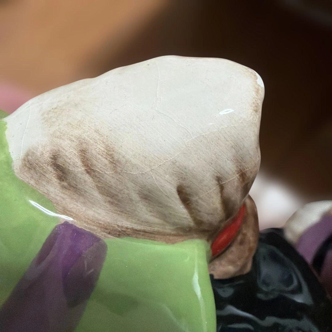 ハロウィン ノーム 置物 2体セット 訳あり LED付きの写真3枚目