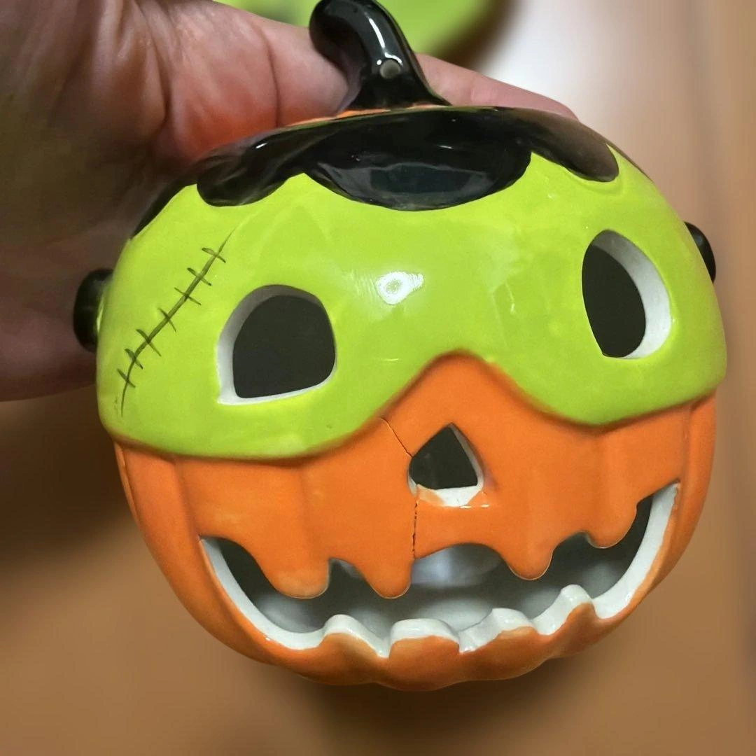 ハロウィン 陶器製 インテリア雑貨 フランケン4点セットの写真6枚目