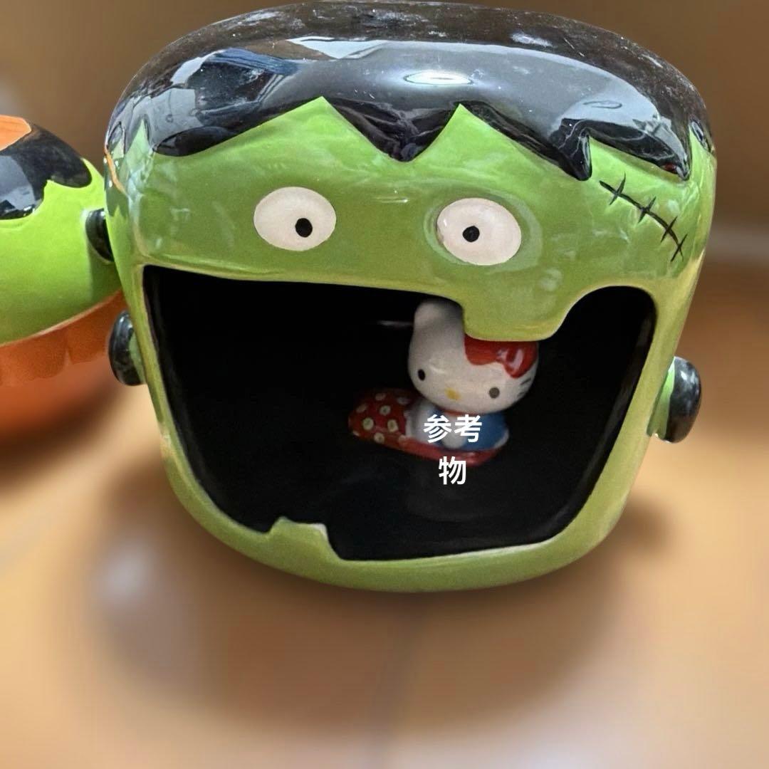 ハロウィン 陶器製 インテリア雑貨 フランケン4点セットの写真8枚目