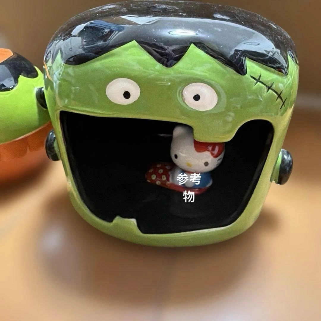 ハロウィン 陶器製 インテリア雑貨 フランケン4点セットの写真8枚目