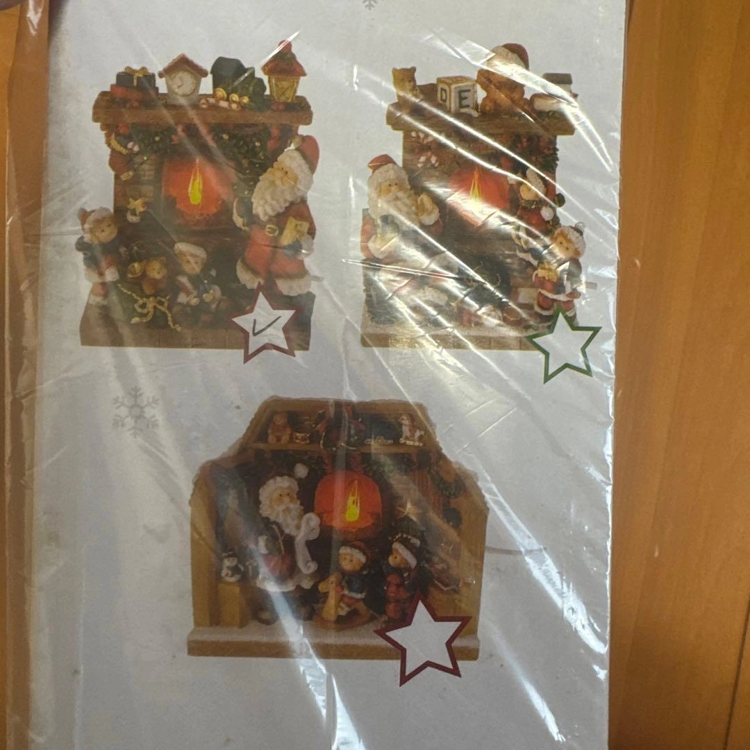 クリスマスデコレーション ライト付き サンタクロースの写真4枚目