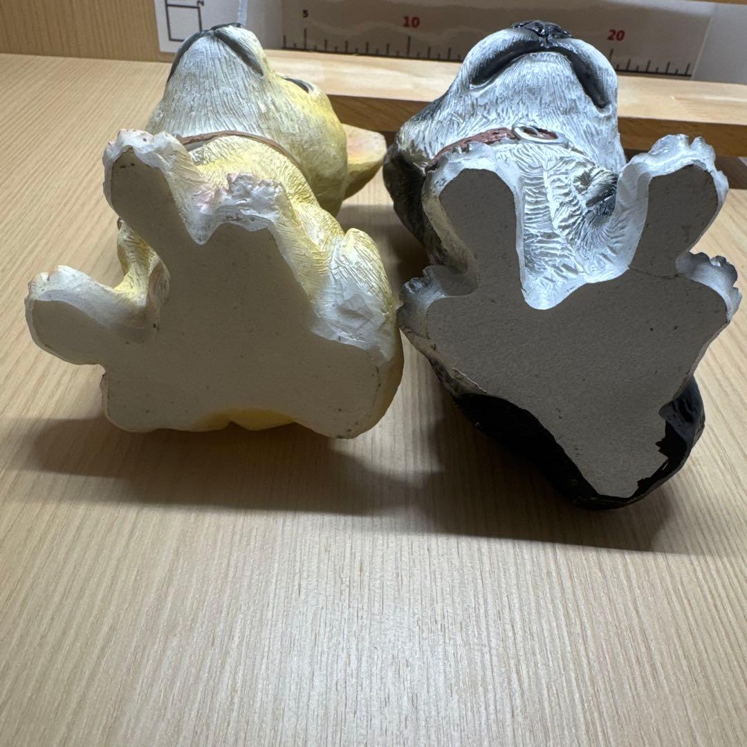 犬 置物 フィギュア ミニチュア 2個セット ガーデニング雑貨の写真5枚目