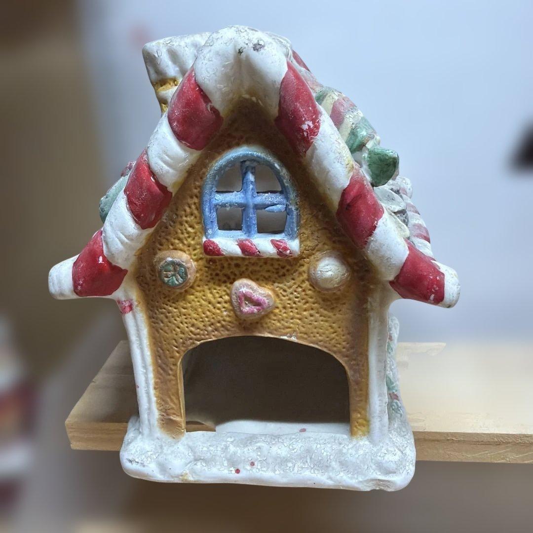 【クリスマス】ヘクセンハウス 置物 キャンドルホルダーの写真3枚目