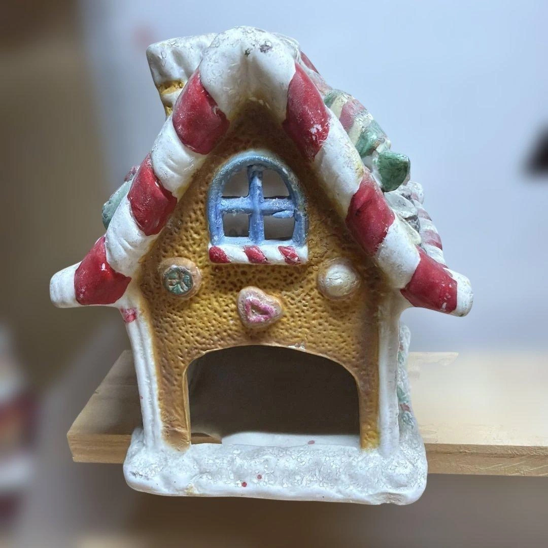 【クリスマス】ヘクセンハウス 置物 キャンドルホルダーの写真3枚目