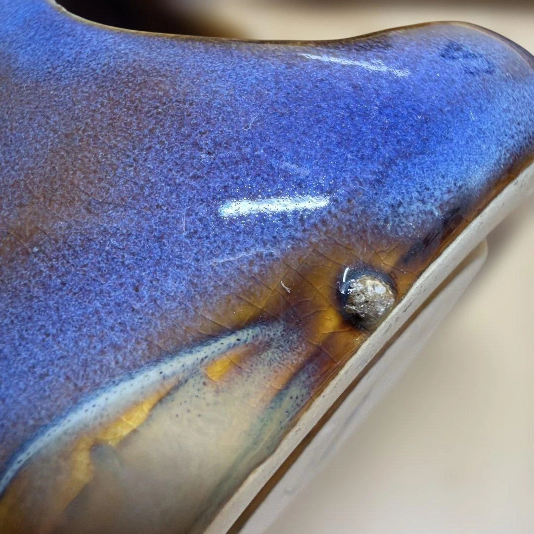 【クリスマス】サンタ スノーマン 陶器製 アロマポット 2点セット 訳ありの写真4枚目