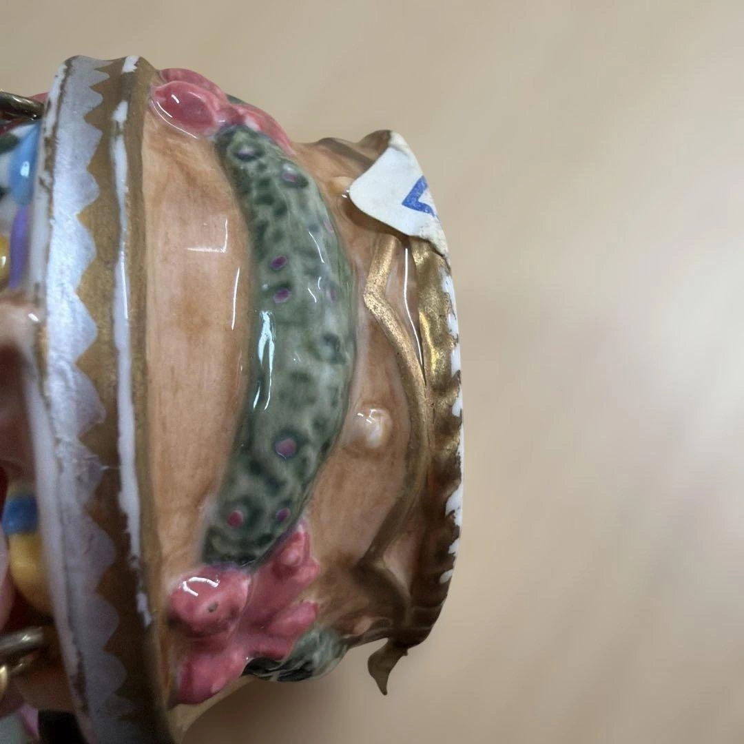 【クリスマス】サンタ 気球型 陶器製 オーナメント音楽動作確認できませんの写真5枚目
