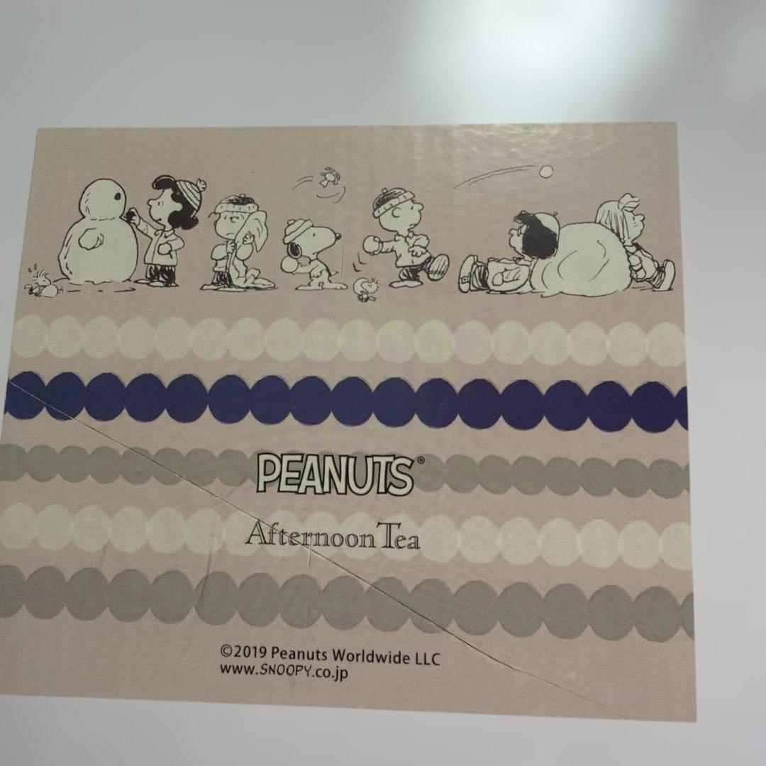 PEANUTS スヌーピー ティーポット ティーカップ セット 箱ダメージがあるの写真5枚目
