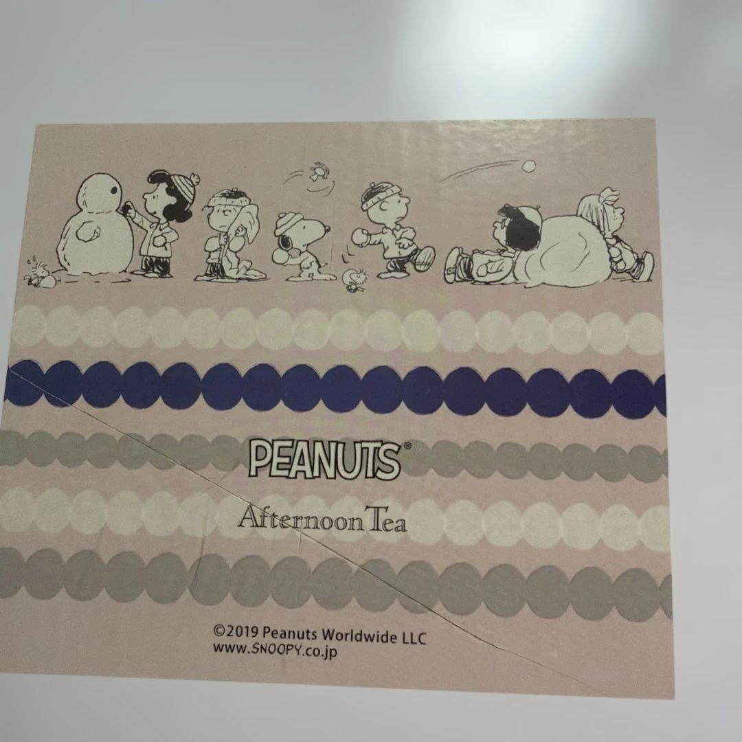 PEANUTS スヌーピー ティーポット ティーカップ セット 箱ダメージがあるの写真5枚目